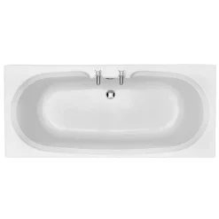 Heritage Bathroom Heritage Dorchester Double Ended 2TH Bath With Solid Skin (1800x800mm)