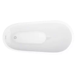 Toreno 1520 Small Modern Slipper Free Standing Bath