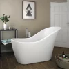 Victorian Plumbing Vienna 1520 Small Modern Slipper Bath -Victorian Plumbing shop bfre024 nd1