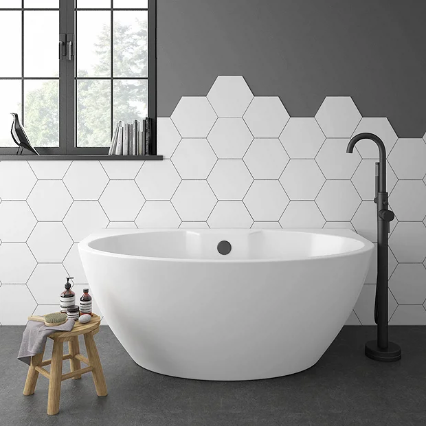 Victorian Plumbing Orbit BTW Modern Free Standing Bath (1515 X 940mm) 4 Victorian Plumbing Orbit BTW Modern Free Standing Bath (1515 X 940mm) - Image 2