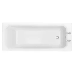 Heritage Bathroom Heritage Granley Deco Single Ended 2TH Bath With Solid Skin (1700x700mm)