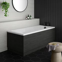 Klyn Bathroom Brooklyn Black Single Ended Bath -Victorian Plumbing shop bhbsel
