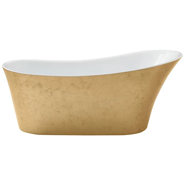 Heritage Bathroom Heritage Holywell Freestanding Acrylic Bath (1710 X 745mm) - Gold Effect 5 Heritage Bathroom Heritage Holywell Freestanding Acrylic Bath (1710 X 745mm) - Gold Effect - Image 3