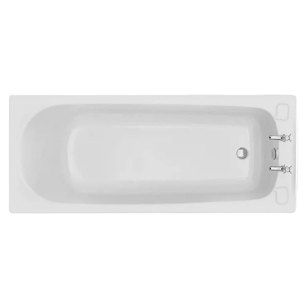 Heritage Bathroom Heritage Rhyland Single Ended 2TH Bath With Solid Skin (1700x700mm) 3 Heritage Bathroom Heritage Rhyland Single Ended 2TH Bath With Solid Skin (1700x700mm)