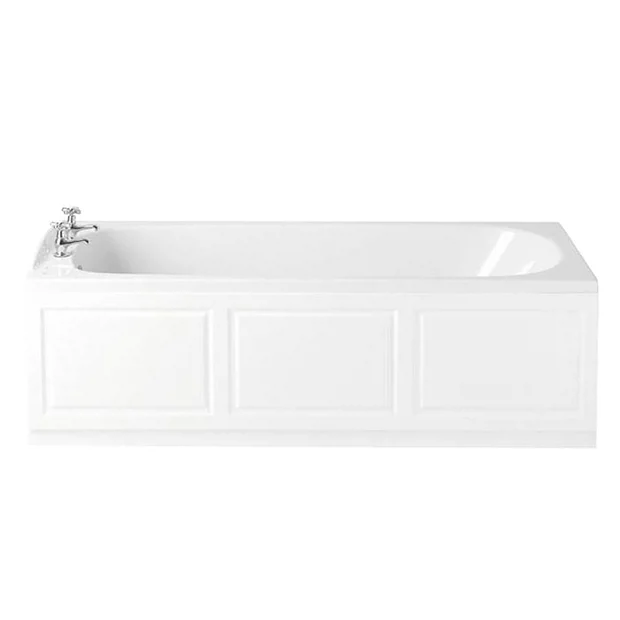Heritage Bathroom Heritage Rhyland Single Ended 2TH Bath With Solid Skin (1700x700mm) 4 Heritage Bathroom Heritage Rhyland Single Ended 2TH Bath With Solid Skin (1700x700mm) - Image 2