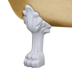 Heritage Bathroom Heritage Lyddington Freestanding Acrylic Bath (1730 X 750mm) With Feet - Gold Effect