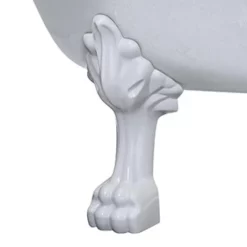 Heritage Bathroom Heritage Lyddington Freestanding Acrylic Bath (1730 X 750mm) With Feet - Stainless Steel Effect -Victorian Plumbing shop blyfs00stl d1