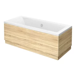 Klyn Bathroom Brooklyn Natural Oak 0TH Double Ended Bath -Victorian Plumbing shop bnodend1