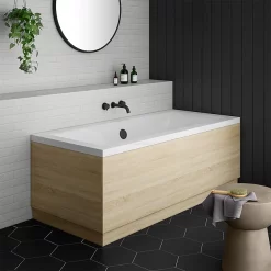 Klyn Bathroom Brooklyn Natural Oak 0TH Double Ended Bath -Victorian Plumbing shop bnodenl