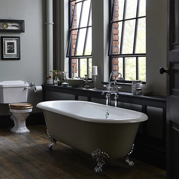 Heritage Bathroom Heritage Buckingham Roll Top Cast Iron Bath (1700x770mm) With Feet 7 Heritage Bathroom Heritage Buckingham Roll Top Cast Iron Bath (1700x770mm) With Feet - Image 5