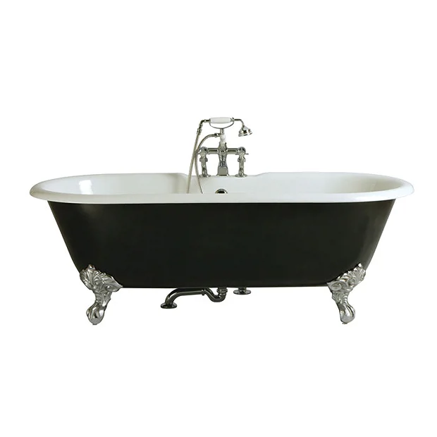 Heritage Bathroom Heritage Buckingham Roll Top Cast Iron Bath (1700x770mm) With Feet 4 Heritage Bathroom Heritage Buckingham Roll Top Cast Iron Bath (1700x770mm) With Feet - Image 2