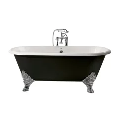 Heritage Bathroom Heritage Grand Buckingham Roll Top Cast Iron Bath (1780x800mm) With Feet -Victorian Plumbing shop brt85 l