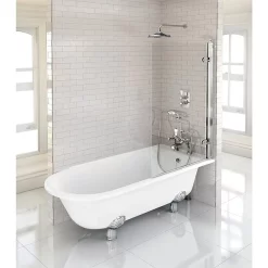 Urlington Bathroom Burlington Hampton RH 1700 X 750mm Showering Bath + Legs