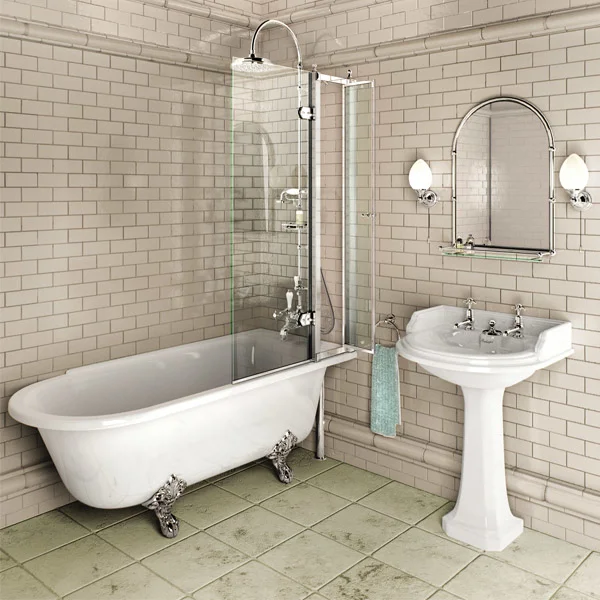 Urlington Bathroom Burlington Hampton RH 1700 X 750mm Showering Bath + Legs 5 Urlington Bathroom Burlington Hampton RH 1700 X 750mm Showering Bath + Legs - Image 3