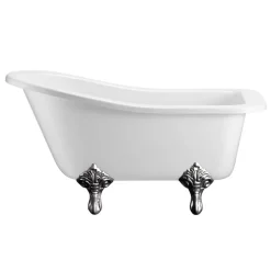 Urlington Bathroom Burlington Buckingham Slipper 1500 X 750mm Freestanding Bath + Legs