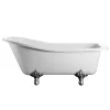 Urlington Bathroom Burlington Harewood Slipper 1700 X 730mm Freestanding Bath + Legs 2 Urlington Bathroom Burlington Harewood Slipper 1700 X 730mm Freestanding Bath + Legs -Victorian Plumbing shop burlingtonharewoodslipper1700mmfreestandingbathwithlegsdetail1