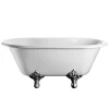 Urlington Bathroom Burlington Windsor Double Ended 1500mm Freestanding Bath With Legs -Victorian Plumbing shop burlingtonwindsordoubleended1500mmfreestandingbathwithlegsdetail1