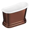 Chatsworth Copper Effect 1300 Short Roll Top Bath -Victorian Plumbing shop cb817cop d3