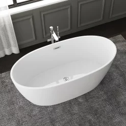 Victorian Plumbing Catania 1500 X 720 Double Ended Bath With Chrome Waste -Victorian Plumbing shop cfb15c d1