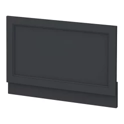 Chatsworth Graphite 1700 X 700 Single Ended Bath + Panels -Victorian Plumbing shop ch17blk detail4