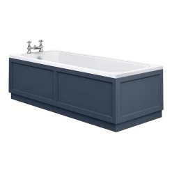 Chatsworth 1700 X 700 Single Ended Bath + Blue Panels -Victorian Plumbing shop ch17blu d1