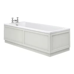 Chatsworth 1700 X 700 Single Ended Bath + Grey Panels -Victorian Plumbing shop ch17gry detail1