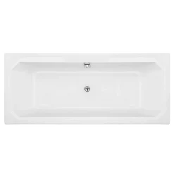 Chatsworth Art Deco 1800 X 800 Double Ended Bath + Blue Panels 8 Chatsworth Art Deco 1800 X 800 Double Ended Bath + Blue Panels -Victorian Plumbing shop ch18wht d1