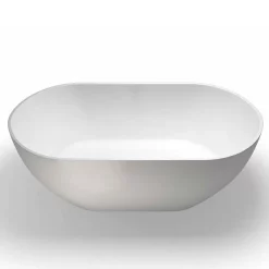 Clearwater Bath Clearwater Formoso ClearStone Gloss White Bath -Victorian Plumbing shop clearwaterformosoclearstonebathd1