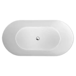 Clearwater Bath Clearwater Formoso ClearStone Gloss White Bath -Victorian Plumbing shop clearwaterformosoclearstonebathd2