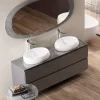 RAK Ceramic RAK Cloud 58cm Counter Top Basin - Gloss White