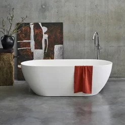 Clearwater Bath Clearwater Formoso ClearStone Gloss White Bath -Victorian Plumbing shop clrform 3