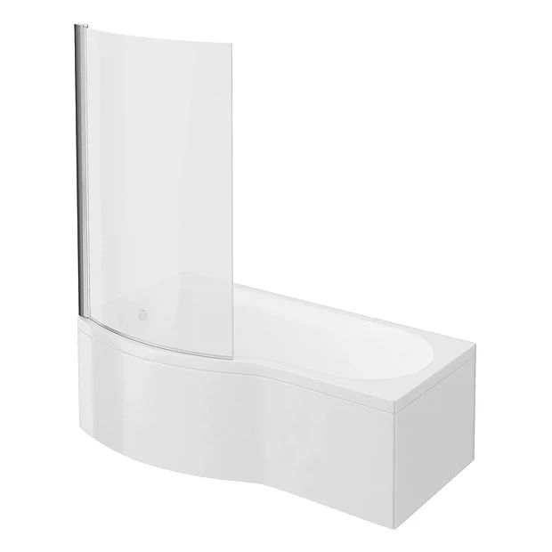 Cruze Bathroom Cruze B Shaped Shower Bath - 1700mm With Screen & Panel 4 Cruze Bathroom Cruze B Shaped Shower Bath - 1700mm With Screen & Panel - Image 2