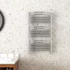 Cruze Bathroom Cruze Curved Heated Towel Rail - W504mm X H850mm- Chrome -Victorian Plumbing shop crztr58 d2