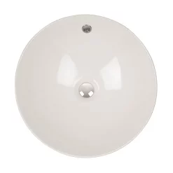 Crosswater Castellon 430mm Carrara Marble/White Countertop Basin 7 Crosswater Castellon 430mm Carrara Marble/White Countertop Basin -Victorian Plumbing shop ct0012bscm d1