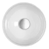 Crosswater Circus 230mm Gloss White Mini Round Countertop Basin 1 Crosswater Circus 230mm Gloss White Mini Round Countertop Basin -Victorian Plumbing shop ct4912ucwa