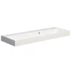 Crosswater Design 100 Cast Mineral Marble Basin (No Taphole) -Victorian Plumbing shop de1010srw l