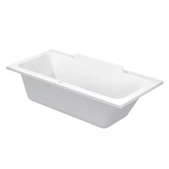 Duravit DuraStyle 1700 X 750mm Rectangular Bath With Backrest Slope Right + Support Feet -Victorian Plumbing shop ds17x75rb d2