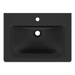 Ideal Standard Connect Air Silk Black 640mm Wall Mounted / Vanity Basin - E0279V3 -Victorian Plumbing shop e0289v3.ai3