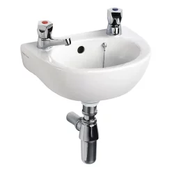 Armitage Shanks Sandringham 21 35cm 2TH Handrinse Basin