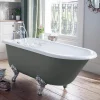 Heritage Bathroom Heritage Essex 2TH Roll Top Cast Iron Bath (1700x770mm) With Feet -Victorian Plumbing shop essex2thbath d5