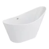 Nova Bathroom Nova 1570 Modern Small Free Standing Slipper Bath -Victorian Plumbing shop fb62 detail4