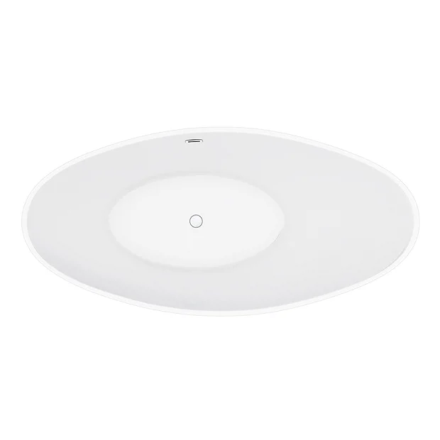 Nova Bathroom Nova Titanium Silver 1570 Modern Small Free Standing Slipper Bath 8 Nova Bathroom Nova Titanium Silver 1570 Modern Small Free Standing Slipper Bath - Image 6