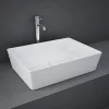 RAK Ceramic RAK Feeling 500 X 360mm 0TH Rectangular Counter Top Basin -Victorian Plumbing shop feect5000awha l