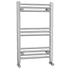 Victorian Plumbing York Flat Heated Towel Rail - W600 X H800mm - Chrome -Victorian Plumbing shop fhtr68 l
