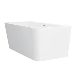 Victorian Plumbing Orion 1500 X 750mm Small Back To Wall Modern Square Bath 11 Victorian Plumbing Orion 1500 X 750mm Small Back To Wall Modern Square Bath -Victorian Plumbing shop gd8117150 n d2