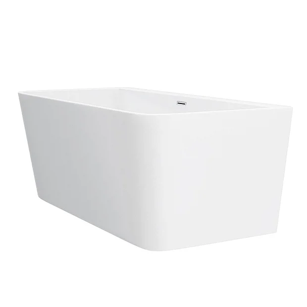 Victorian Plumbing Orion 1500 X 750mm Small Back To Wall Modern Square Bath 7 Victorian Plumbing Orion 1500 X 750mm Small Back To Wall Modern Square Bath - Image 5