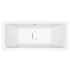 Victorian Plumbing Harmony Double Ended Bath With Hidden Waste Cover