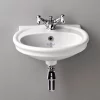 Silverdale Bathroom Silverdale Hillingdon Cloakroom Basin (450mm Wide - 1 Tap Hole)