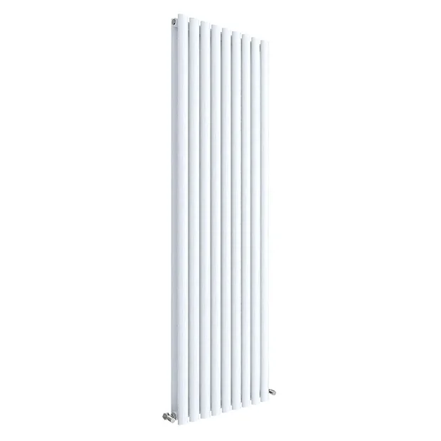 Hudson Reed Revive 1800 X 528mm Vertical Double Panel Radiator - Gloss White 4 Hudson Reed Revive 1800 X 528mm Vertical Double Panel Radiator - Gloss White - Image 2