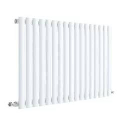 Hudson Reed Revive 600 X 992mm Horizontal Single Panel Radiator - Gloss White -Victorian Plumbing shop hl339 l